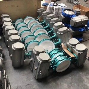 氣動(dòng)襯氟蝶閥