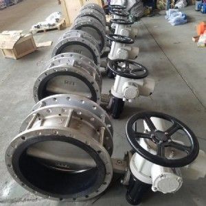 無(wú)銷(xiāo)中線(xiàn)電動(dòng)法蘭蝶閥
